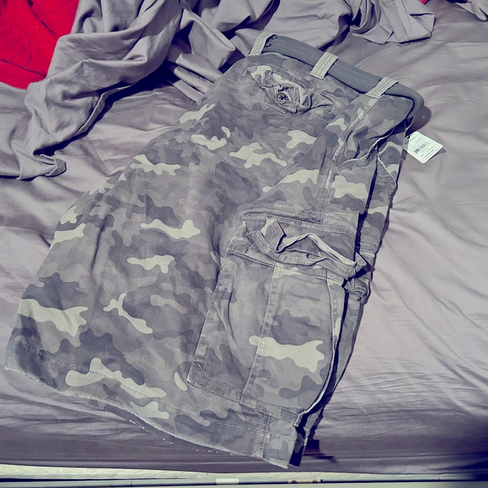 Society of One Men’s Camo Cargo Shorts